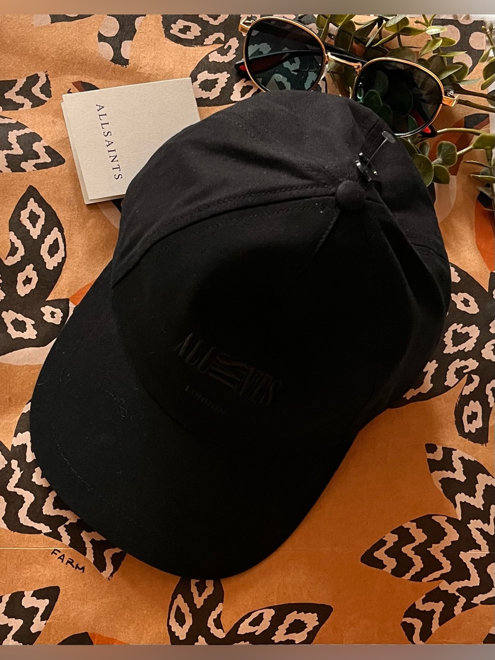 ALLSAINTS Embroidered Logo Baseball Cap - Picture 8 of 10